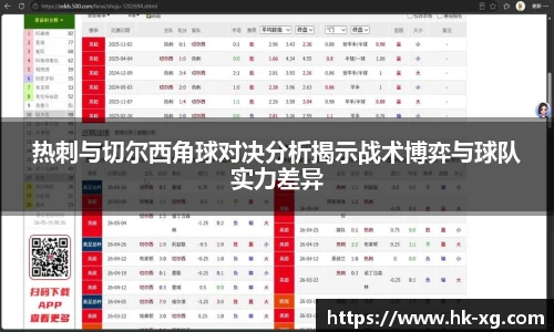热刺与切尔西角球对决分析揭示战术博弈与球队实力差异